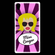 Coque Sony Xperia Z5 Premium Miss Cougar Blonde