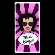 Coque Sony Xperia Z5 Premium Miss Cougar Brune