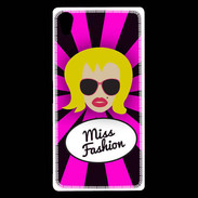 Coque Sony Xperia Z5 Premium Miss Fashion Blonde