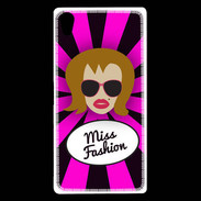 Coque Sony Xperia Z5 Premium Miss Fashion Rousse