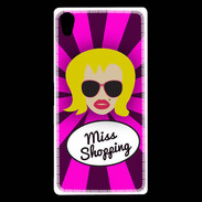 Coque Sony Xperia Z5 Premium Miss Shopping Blonde
