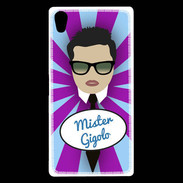 Coque Sony Xperia Z5 Premium Mister Gigolo Brun