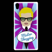 Coque Sony Xperia Z5 Premium Mister Shopping Blond