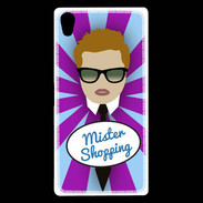 Coque Sony Xperia Z5 Premium Mister Shopping Roux