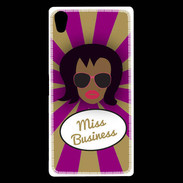 Coque Sony Xperia Z5 Premium Miss business Black