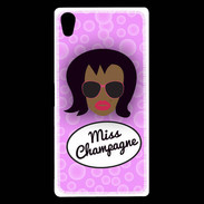 Coque Sony Xperia Z5 Premium Miss Champagne Black