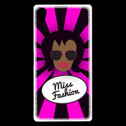 Coque Sony Xperia Z5 Premium Miss Fashion Black