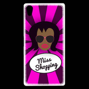 Coque Sony Xperia Z5 Premium Miss Shopping Black