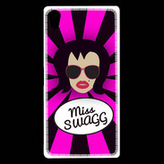 Coque Sony Xperia Z5 Premium Miss Swag Brune
