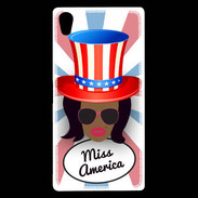 Coque Sony Xperia Z5 Premium Miss USA Black