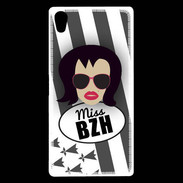 Coque Sony Xperia Z5 Premium Miss Bretagne Brune