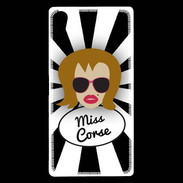 Coque Sony Xperia Z5 Premium Miss Corse Rousse