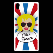 Coque Sony Xperia Z5 Premium Miss France Blonde