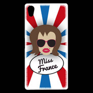 Coque Sony Xperia Z5 Premium Miss France Chatain