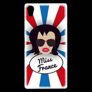 Coque Sony Xperia Z5 Premium Miss France Brune
