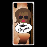 Coque Sony Xperia Z5 Premium Miss Guyane Black