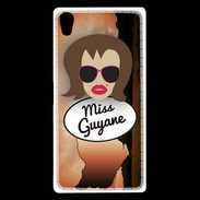 Coque Sony Xperia Z5 Premium Miss Guyane Chatain