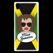 Coque Sony Xperia Z5 Premium Miss Jamaica Chatain