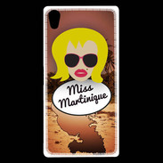 Coque Sony Xperia Z5 Premium Miss Martinique Blonde