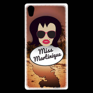 Coque Sony Xperia Z5 Premium Miss Martinique Brune
