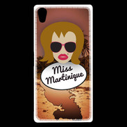 Coque Sony Xperia Z5 Premium Miss Martinique Rousse