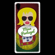 Coque Sony Xperia Z5 Premium Miss Portugal Blonde