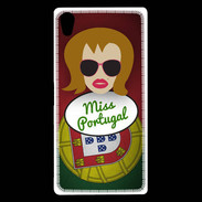 Coque Sony Xperia Z5 Premium Miss Portugal Rousse