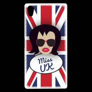 Coque Sony Xperia Z5 Premium Miss UK Brune