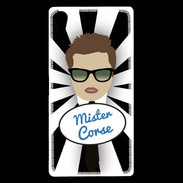 Coque Sony Xperia Z5 Premium Mister Corse Chatain