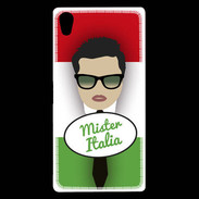 Coque Sony Xperia Z5 Premium Mister Italie Brun
