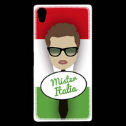 Coque Sony Xperia Z5 Premium Mister Italie Chatain