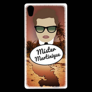 Coque Sony Xperia Z5 Premium Mister Martinique Chatain
