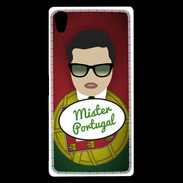 Coque Sony Xperia Z5 Premium Mister Portugal Brun
