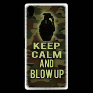 Coque Sony Xperia Z5 Premium Keep Calm and Grenade Camouflage