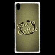 Coque Sony Xperia Z5 Premium Coffee Time ZG
