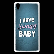 Coque Sony Xperia Z5 Premium I have Swag bleu ZG