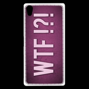 Coque Sony Xperia Z5 Premium WTF Rose ZG