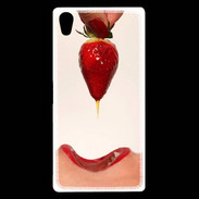 Coque Sony Xperia Z5 Premium Plaisir et fraise PR20