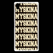 Coque Sony Xperia Z5 Premium Myskina Léopard