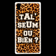 Coque Sony Xperia Z5 Premium Ta l'seum ou bien Léopard