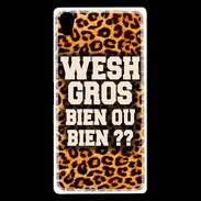 Coque Sony Xperia Z5 Premium Wesh Gros Léopard