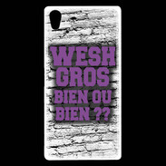 Coque Sony Xperia Z5 Premium Wesh Gros Violet