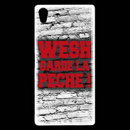 Coque Sony Xperia Z5 Premium Wesh garde la pèche Rouge