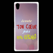 Coque Sony Xperia Z5 Premium Coeur gens ZG