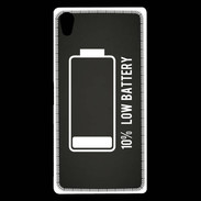 Coque Sony Xperia Z5 Premium Low Battery noir ZG
