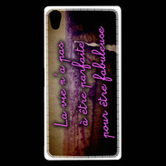 Coque Sony Xperia Z5 Premium Vie Parfaite ZG