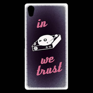 Coque Sony Xperia Z5 Premium In DJ We trust Rouge ZG