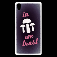 Coque Sony Xperia Z5 Premium In Mushrooms We trust Rouge ZG