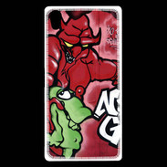Coque Sony Xperia Z5 Premium Enfer graffiti PB