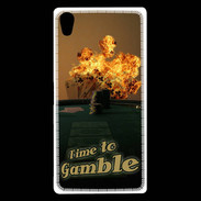 Coque Sony Xperia Z5 Premium Poker flamme